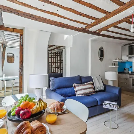 Bnbnova - Chic 1br Steps From The Louvre & Palais Royal & Opera