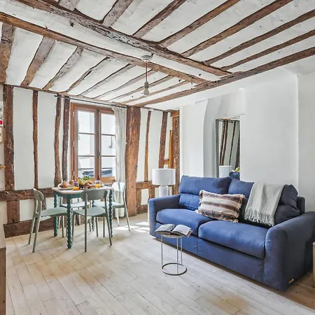 Apartment Bnbnova - Chic 1br Steps From The Louvre & Palais Royal & Opera