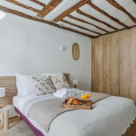 Bnbnova - Chic 1br Steps From The Louvre & Palais Royal & Opera Apartment *