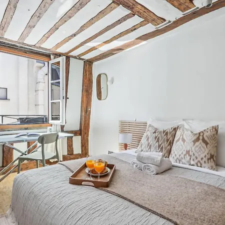 Apartment Bnbnova - Chic 1br Steps From The Louvre & Palais Royal & Opera