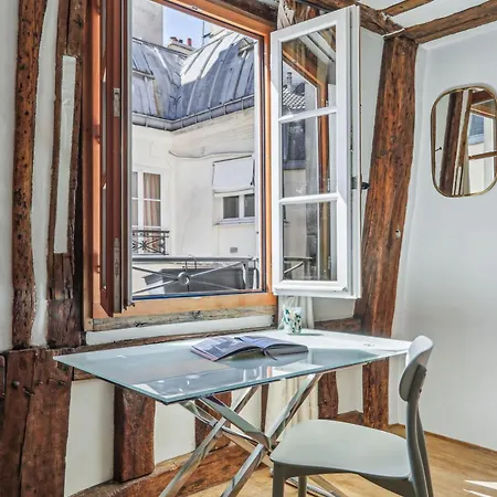 Bnbnova - Chic 1br Steps From The Louvre & Palais Royal & Opera Apartamento *